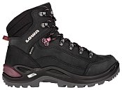 Dámské turistické boty LOWA RENEGADE GTX MID Ws black/prune UK 4