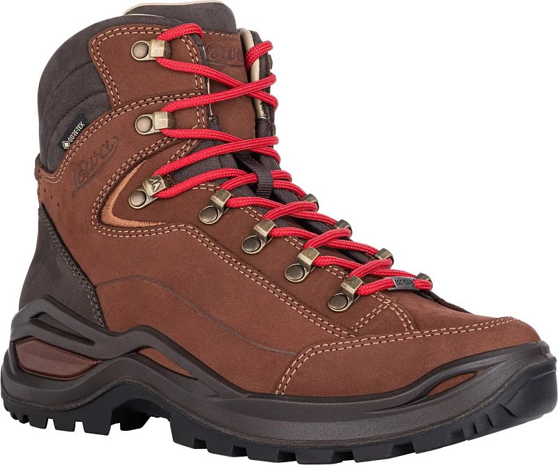 Dámské boty LOWA RENEGADE 100 GTX MID Ls mahagony/red UK 4,5