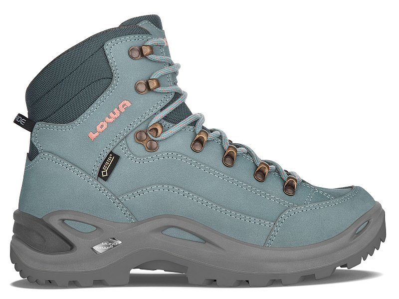 Dámské boty LOWA RENEGADE GTX MID Ls iceblue/salmon UK 8