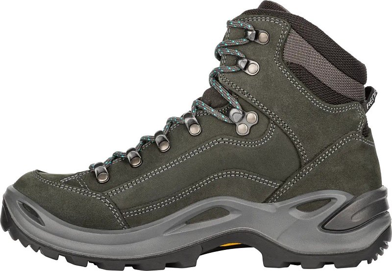 Dámské kotníčkové boty LOWA RENEGADE GTX MID Ws asphalt/turqoise UK 5