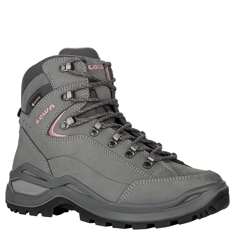 Dámské kotníkové boty LOWA RENEGADE EVO GTX MID Ws graphite/rose UK 5,5