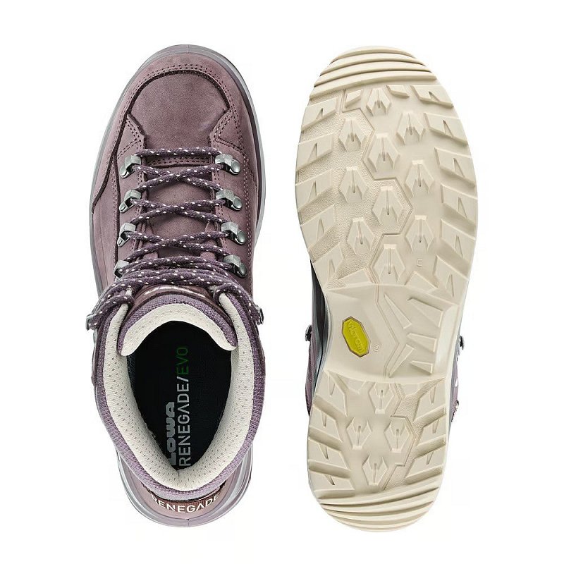 Dámské kotníkové boty LOWA RENEGADE EVO GTX MID Ws oldrose/panna UK 7,5