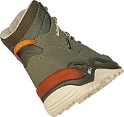 Dámské turistické boty LOWA RENEGADE GTX MID Ws grey green/panna UK 5