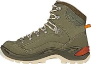 Dámské turistické boty LOWA RENEGADE GTX MID Ws grey green/panna UK 6,5