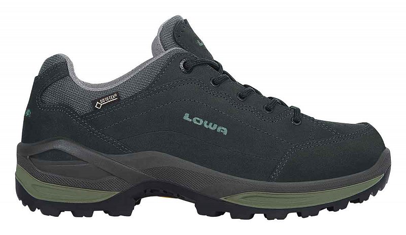 LOWA RENEGADE GTX LO graphite/jade  UK 5,5