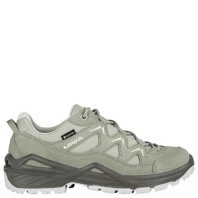 Dámské turistické polobotky LOWA SIRKOS EVO GTX LO Ws seegras/mint UK 5