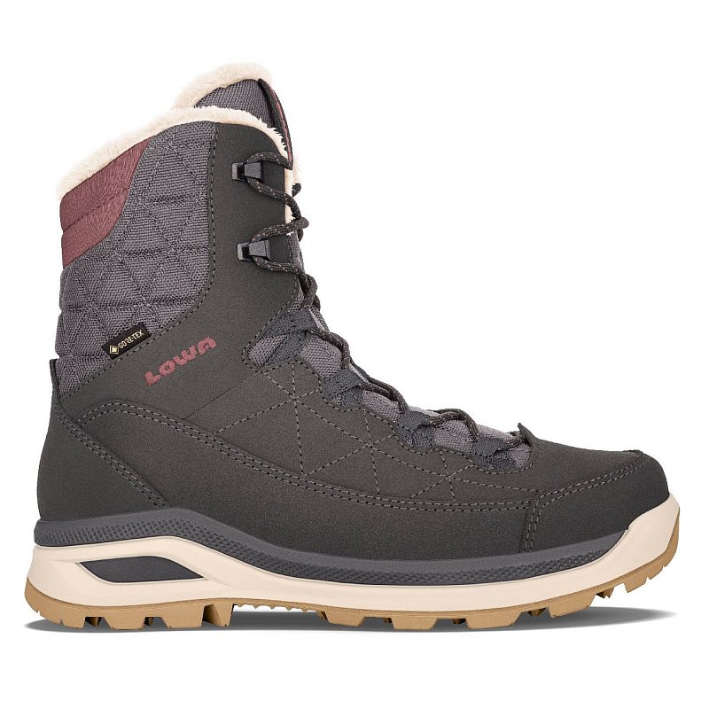 Dámské zimní boty LOWA OTTAWA GTX Ws anthracite/brownrose UK 6,5