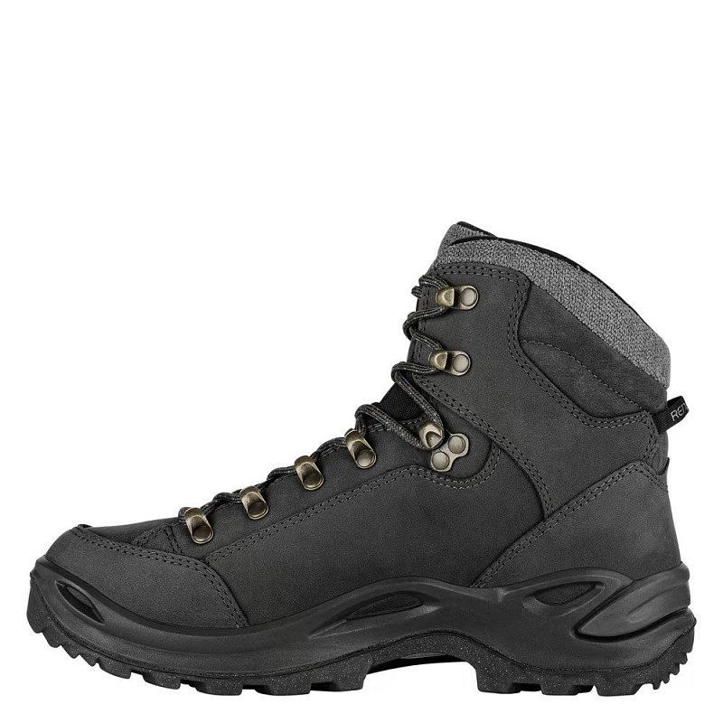Dámské zimní boty LOWA RENEGADE WARM GTX MID Ws black/champagne UK 8,5