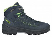 Dětské kotníkové boty LOWA APPROACH GTX MID navy/limone EU 31