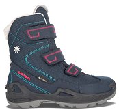Dívčí zimní boty LOWA MILO GTX HI navy/berry EU 35
