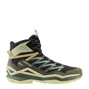 Lehké turistické boty LOWA MADDOX PRO GTX MID black/olive UK 8,5