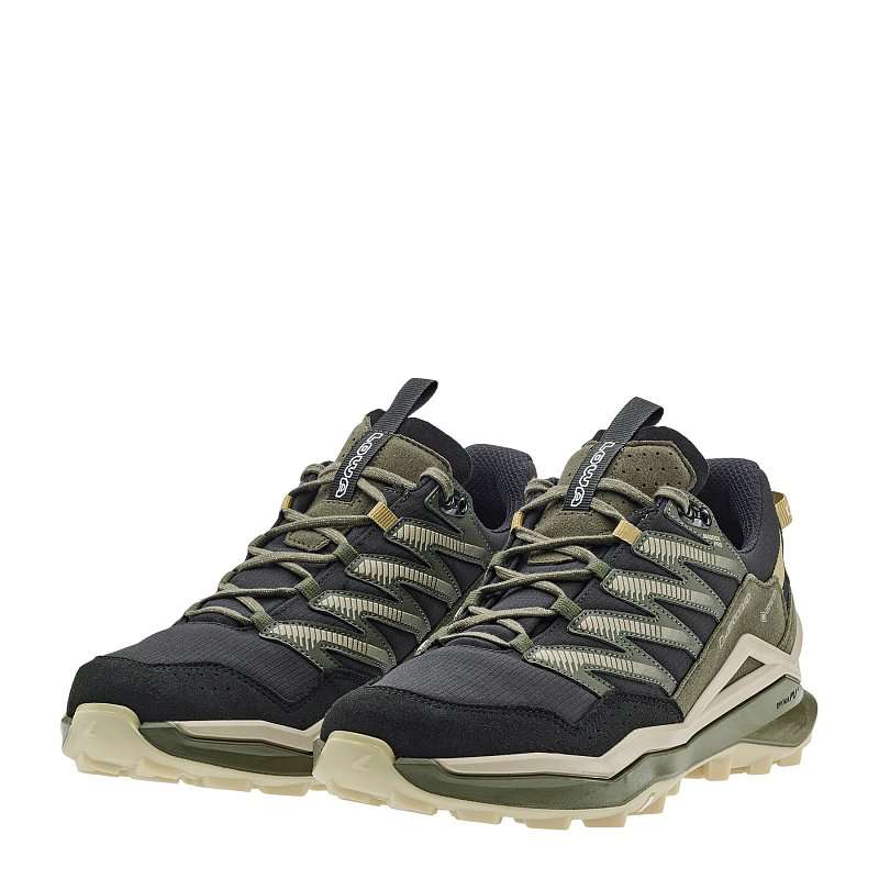 Lehké turistické polobotky LOWA MADDOX PRO GTX LO black/olive UK 9,5