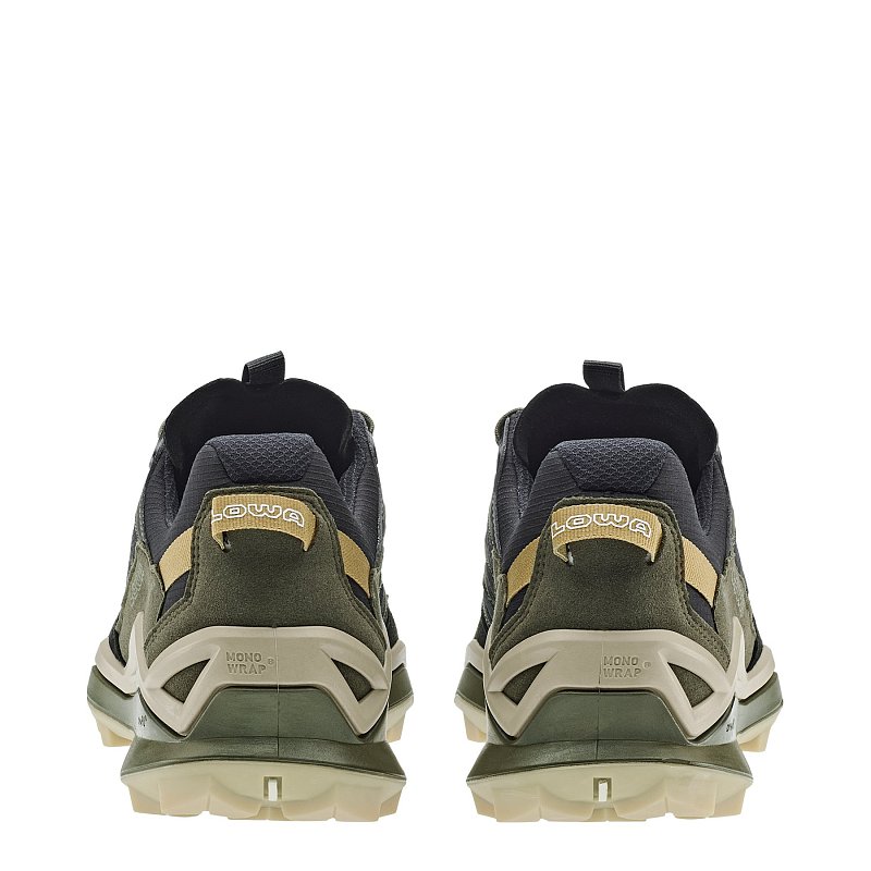 Lehké turistické polobotky LOWA MADDOX PRO GTX LO black/olive UK 9,5