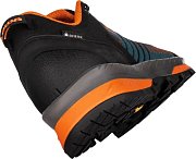 Pánské approach boty LOWA CAREZZA GTX LO anthracite/orange UK 11