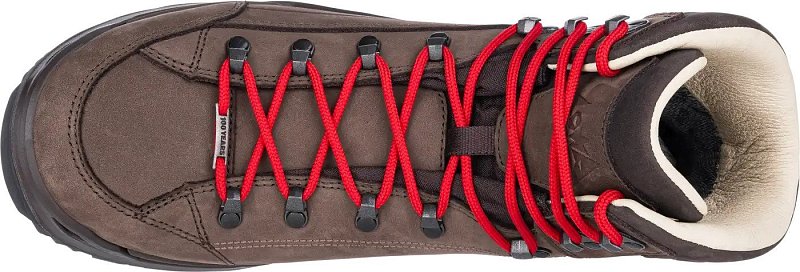 Pánské boty LOWA RENEGADE 100 GTX MID espresso/red UK 8