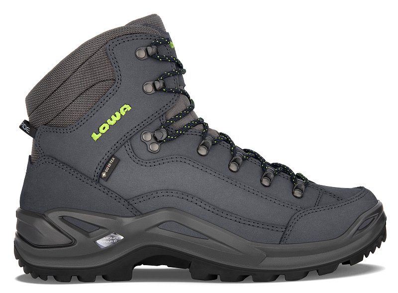 Pánské boty LOWA RENEGADE GTX MID blue/lime UK 9