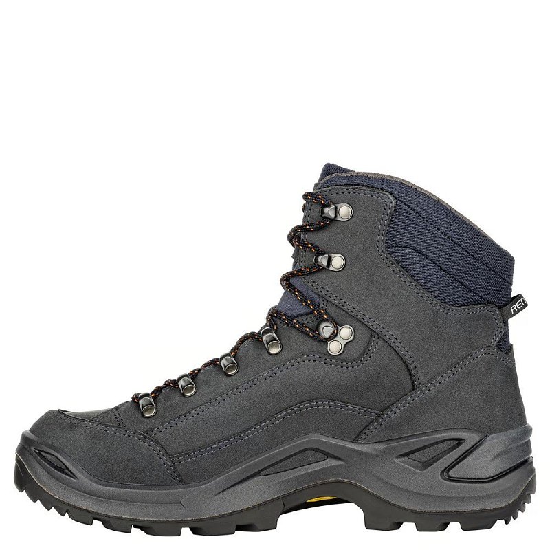 Pánské boty LOWA RENEGADE GTX MID navy/orange UK 9,5