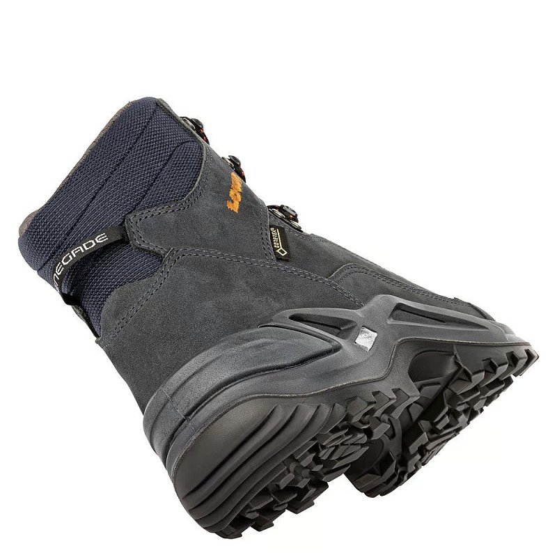 Pánské boty LOWA RENEGADE GTX MID navy/orange UK 9,5