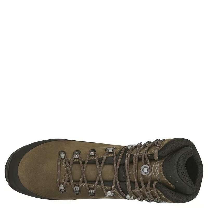 Panske boty lowa tibet gtx sepia black uk 9 5