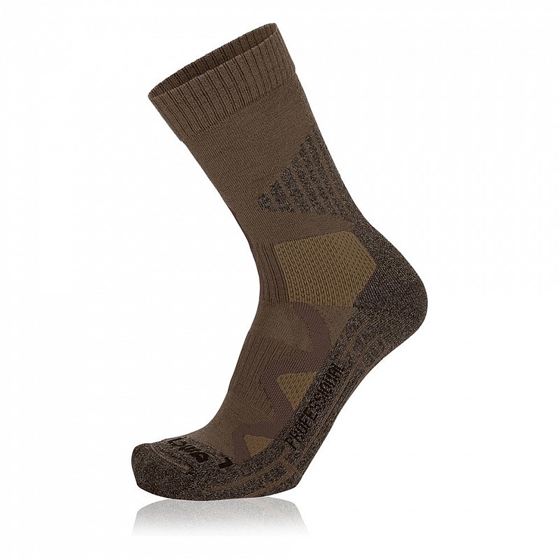 Ponožky LOWA 3-SEASON PRO brown 45-46