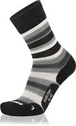 Ponožky LOWA EVERYDAY beige/black striped 43-44