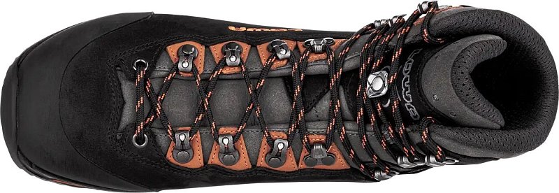 Trekové boty LOWA CAMINO EVO GTX black/orange  UK 9