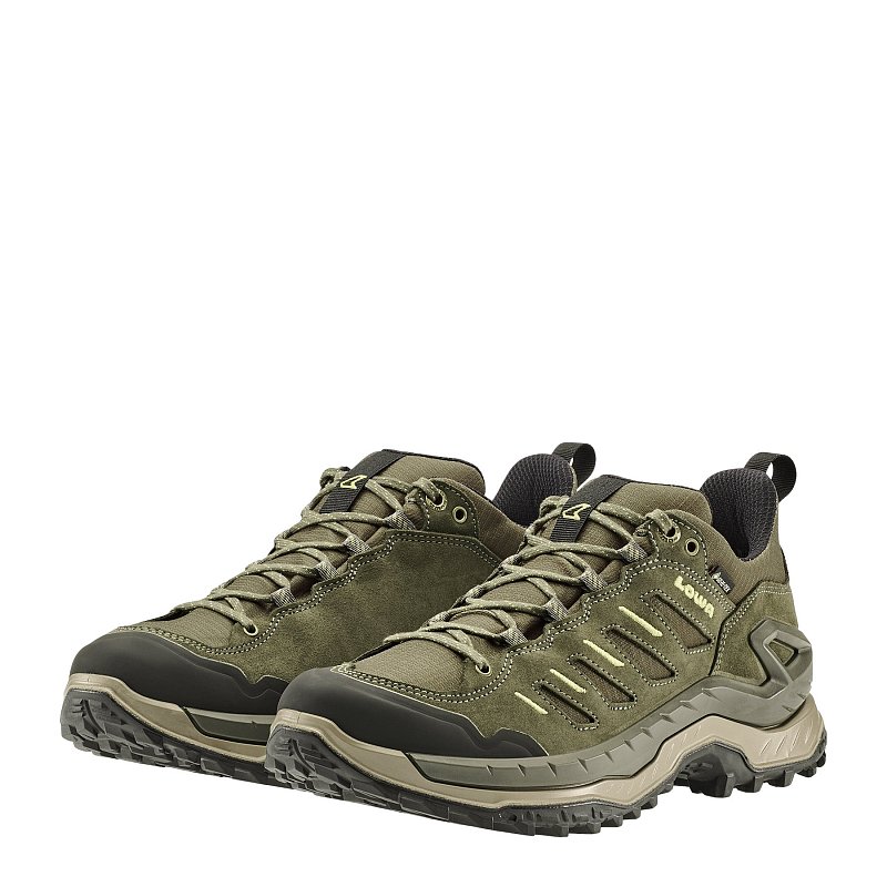 Turistické polobotky LOWA INNOVO GTX LO olive UK 9,5