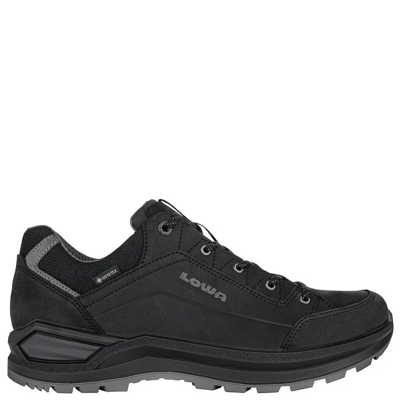 Turistické polobotky LOWA RENEGADE EVO GTX LO black/graphite UK 12