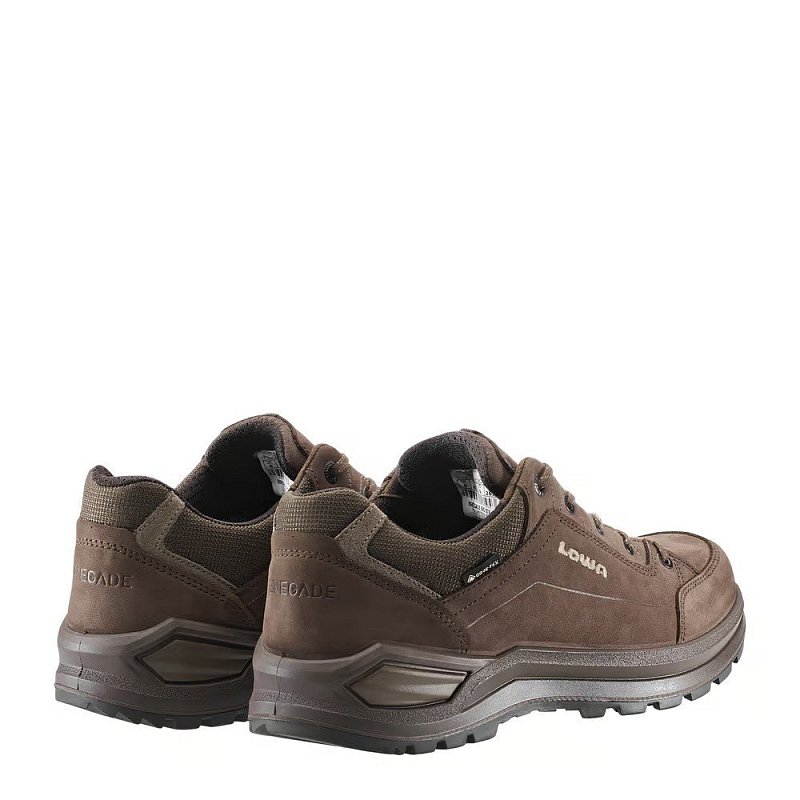 Turistické polobotky LOWA RENEGADE EVO GTX LO WIDE  espresso/black UK 8,5