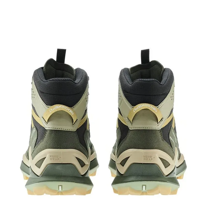 Lehké turistické boty LOWA MADDOX PRO GTX MID black/olive UK 8,5