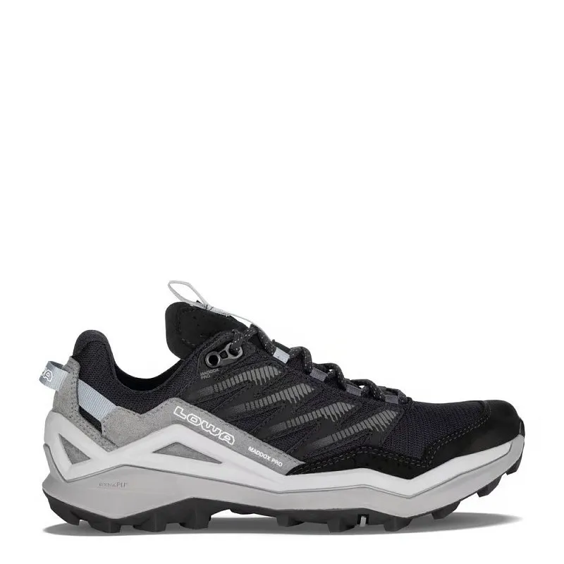 Lehké turistické polobotky LOWA MADDOX PRO GTX LO WIDE black/grey UK 13