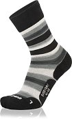 Ponožky LOWA EVERYDAY beige/black striped 45-46